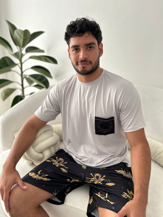 Caballero del zodíaco Hombre - Clásico Polo & Short