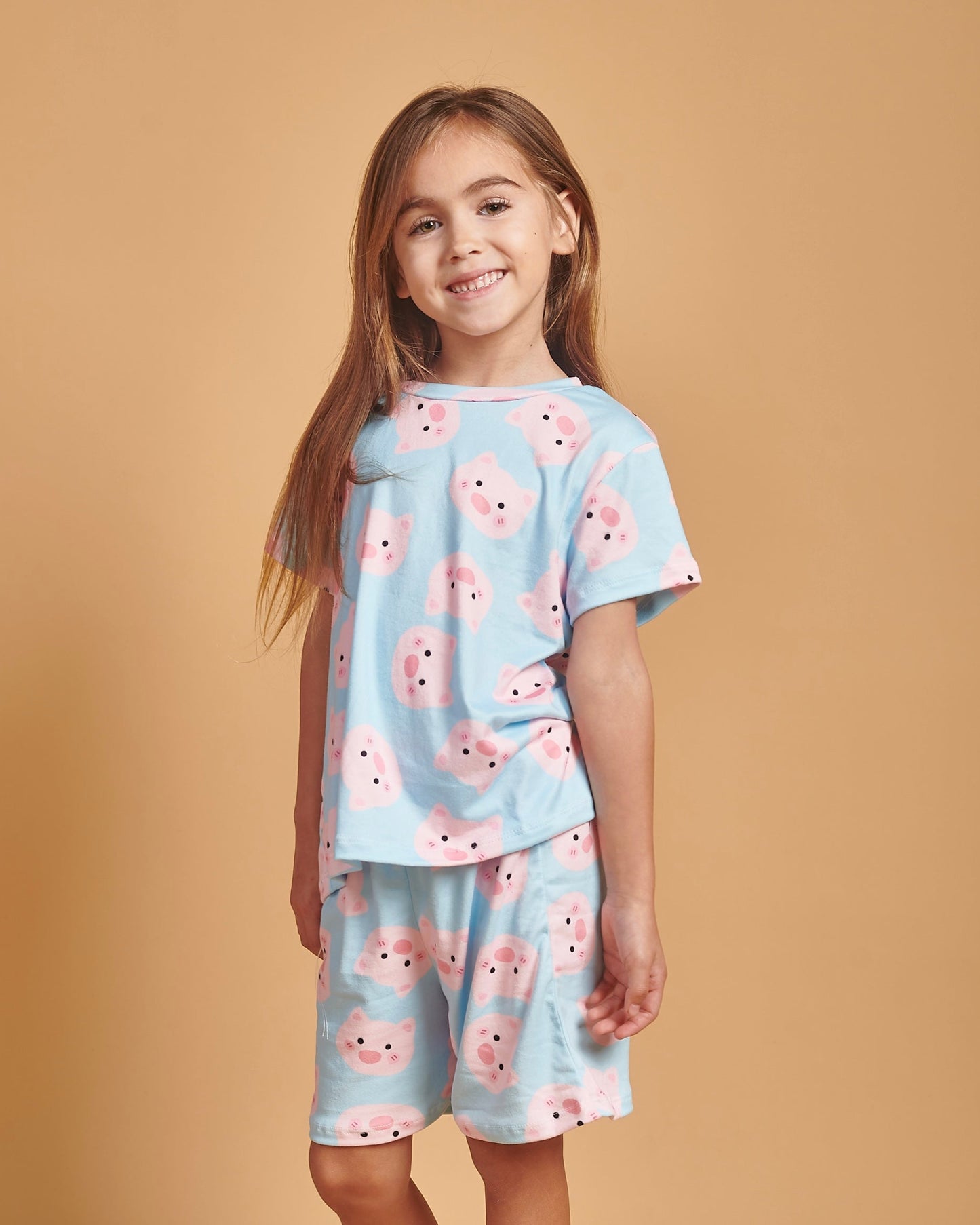 Modelo Valeria Cerditos Niñas - Clásico Polo & Short