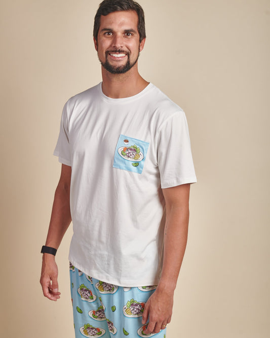 Modelo Teo Ceviche Peruano Hombre - Clásico Polo & Short