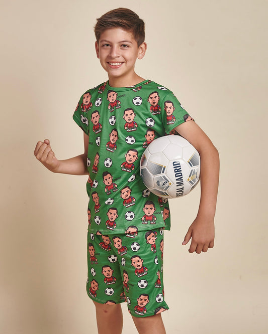 Modelo Santi Cristiano CR7 Niños - Clásico Polo & Short