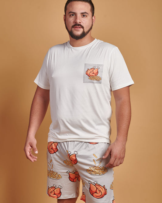 Modelo Teo Pollito a la Brasa - Clásico Polo & Short