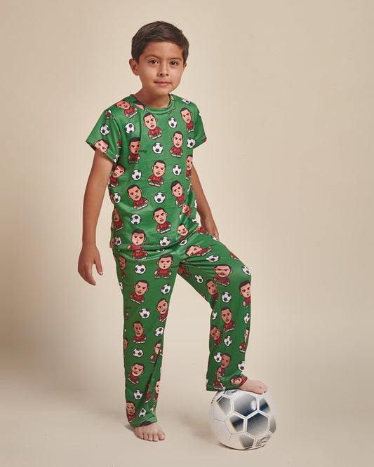 Modelo Sergi Cristiano CR7 Niños - Clásico Polo & Pantalón