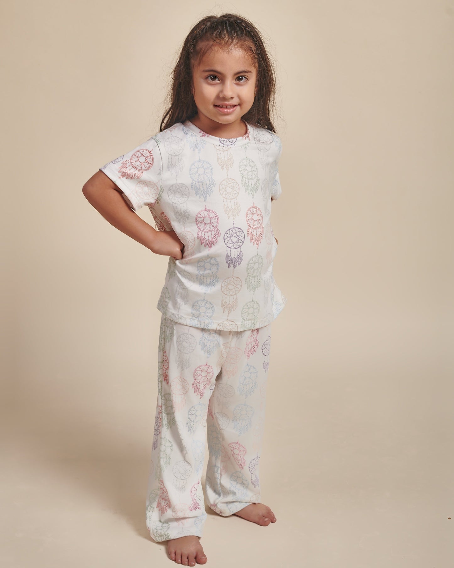 Modelo Alicia (Clásico Polo manga corta & Pantalón) - atrapasueños niñas