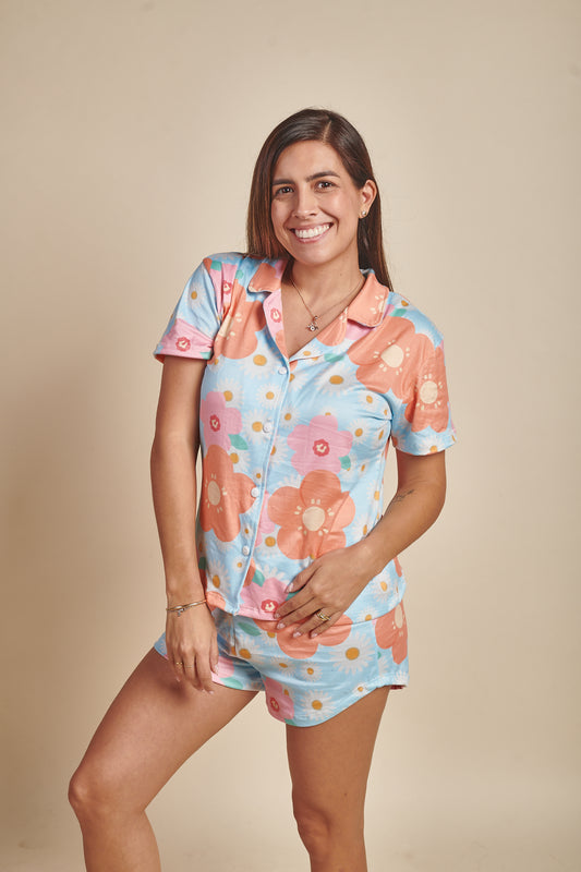 Flores Mujer-Modelo Luisiana(Camisero)