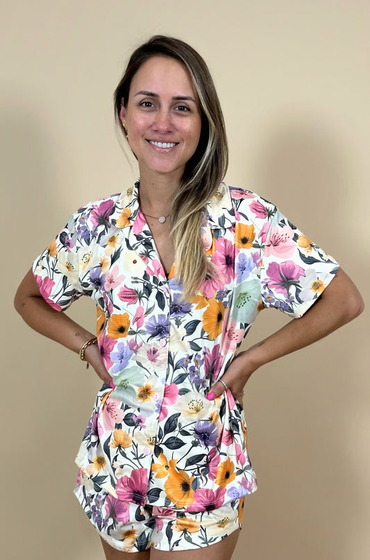 Flores Mujer - Modelo Luisiana (Camisero)