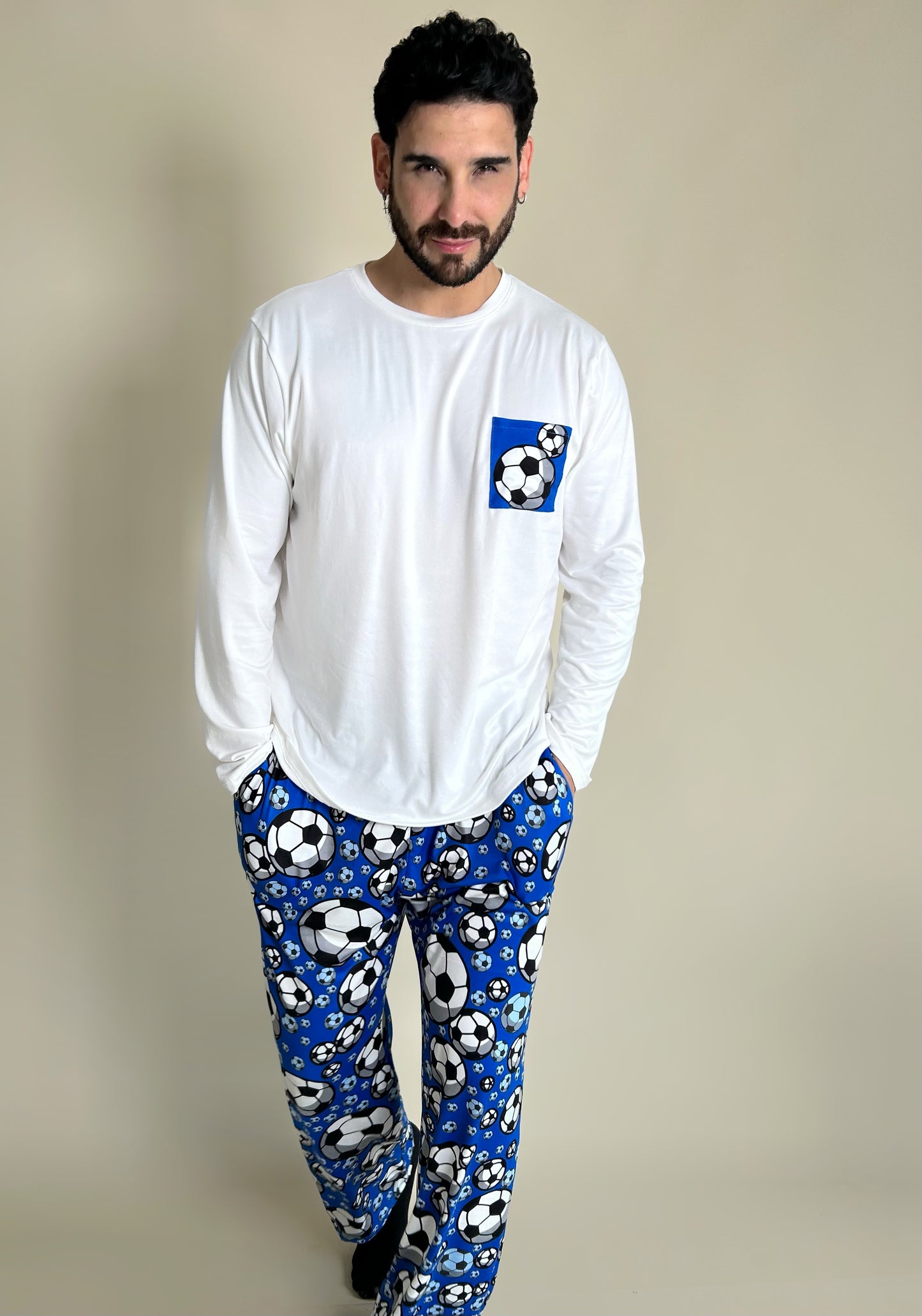 Modelo Carlos Pelotas ⚽️ (Polo manga larga & Pantalón suelto)