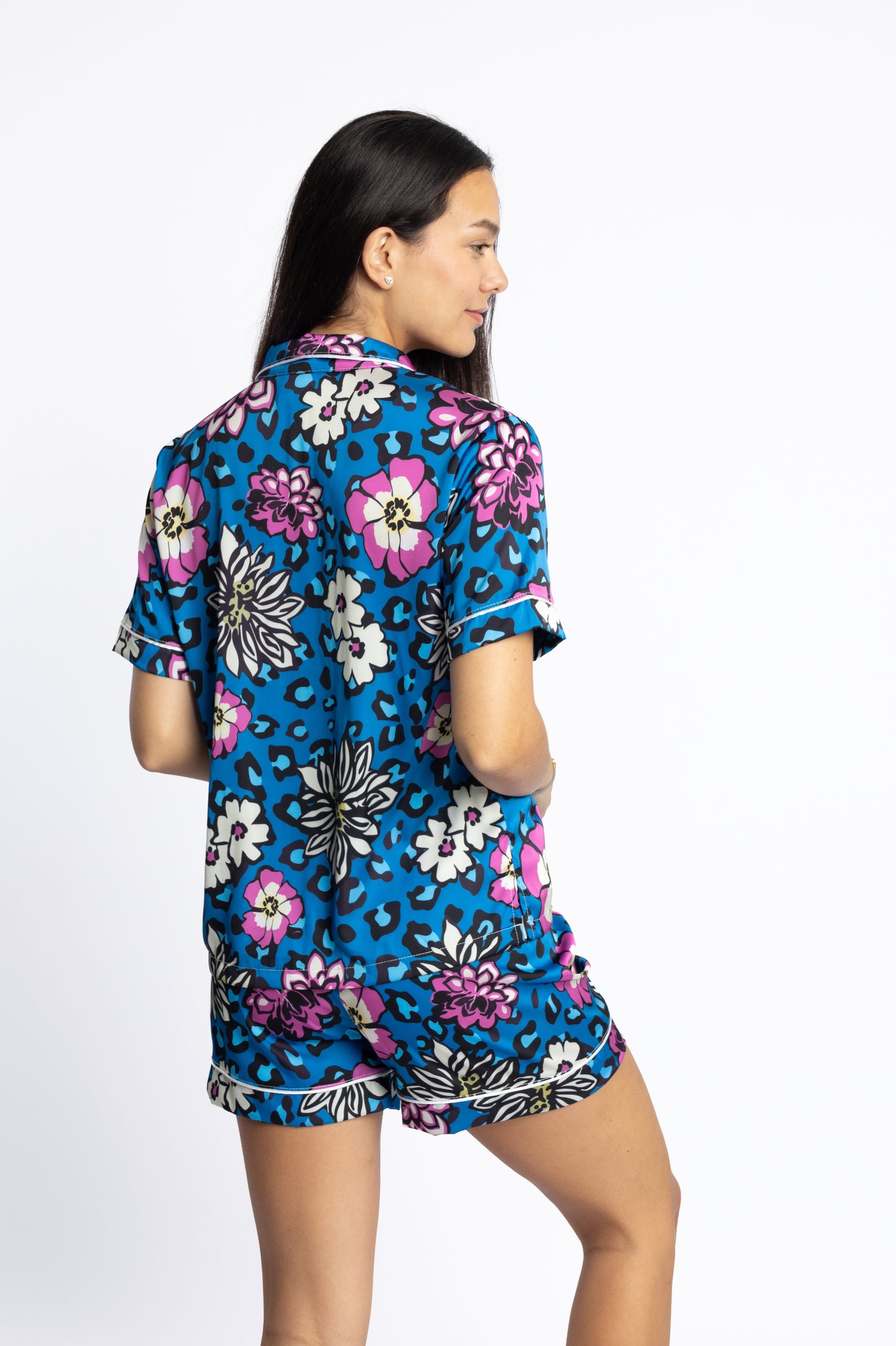 Modelo Kathy Seda - Floral Azul🌼