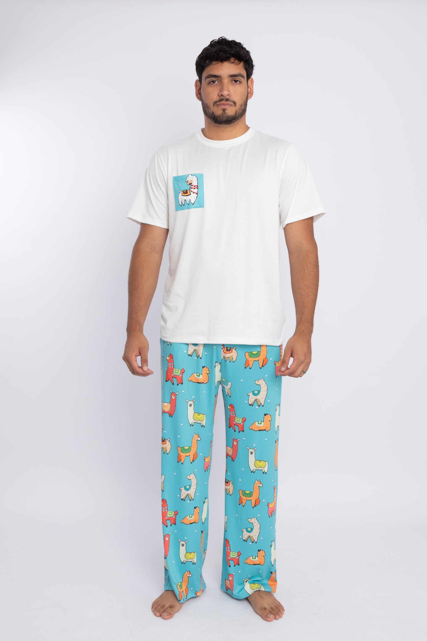 Pijama Llamas (Pantalón & Polo) 🦙