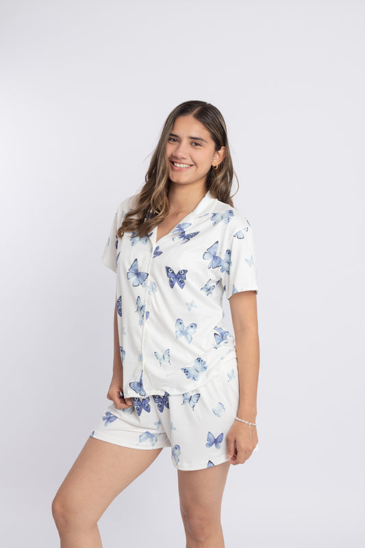 Pijama Ruth - Mariposas Azules 🦋