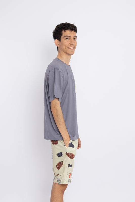 Modelo Teo Parrilla Hombre - Clásico Polo & Short