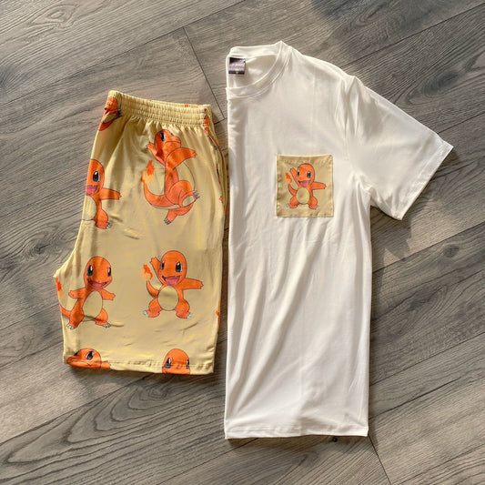 Charmander Hombre - Clásico Polo & Short