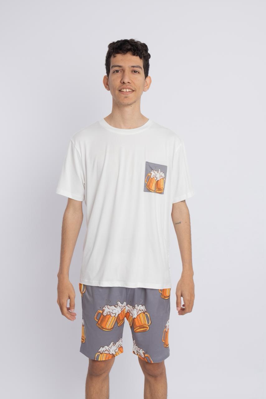 Modelo Teo Cerveza Hombre 🍻 - Clásico Polo & Short